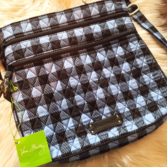 Vera Bradley Triple Zip Hipster Crossbody Bag - Picture 6 of 10